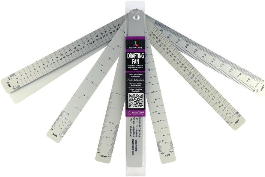 Alumicolor 6-Inch Drafting Fan (3699) : Drafting Tools : Office Products