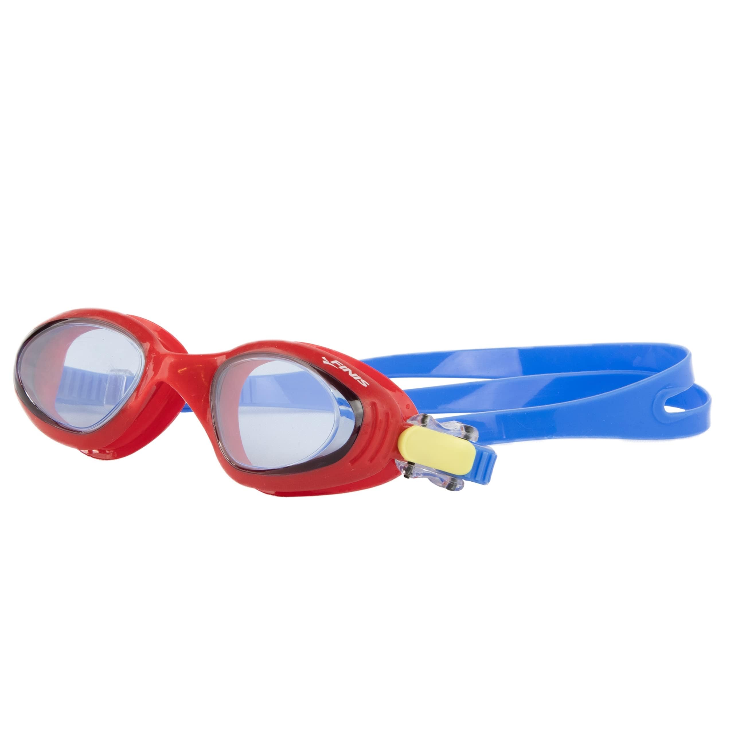 FINIS Betta Kids Swim Goggles, Red/Blue