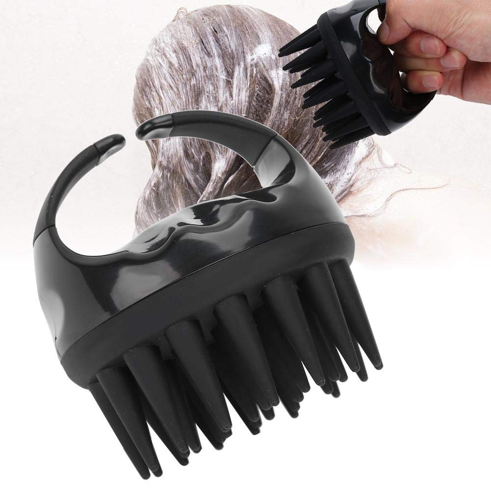 Head Massager, Wet Dry Scalp Massage, Silicone Shampoo