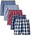 byFruit of the Loom Fruit Of The Loom Boys' Woven Boxer, Exposed and Covered Waistband (Pack Of 5) (Assorted, Medium/10-12)