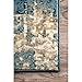 nuLOOM Vintage Lindsy Area Rug, 5x8, Blue