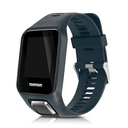 kwmobile Tomtom Adventurer/Runner 3/Spark 3/Golfer 2 Armband - Silikon Fitnesstracker Sportarmband Band für Tomtom Adventurer