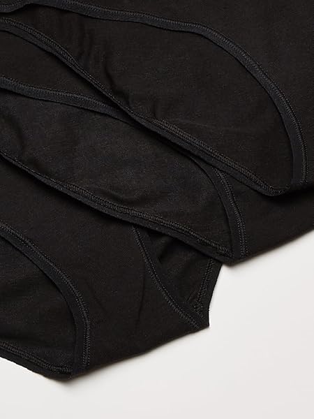 CALVIN KLEIN WOMEN’S MODERN LOGO BIKINI 3-PACK, BLACK/BLACK/BLACK, X-LARGE