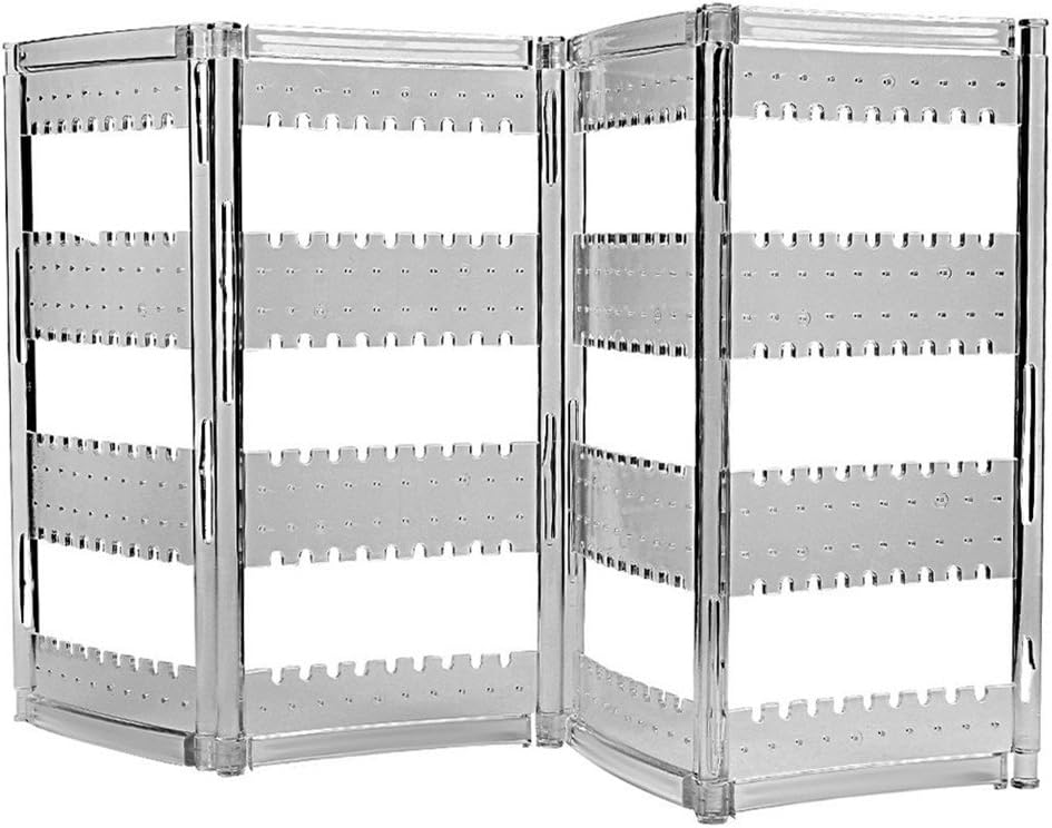 MyJell Foldable Acrylic Earring, Necklace & Bracelet Holder Display Stand