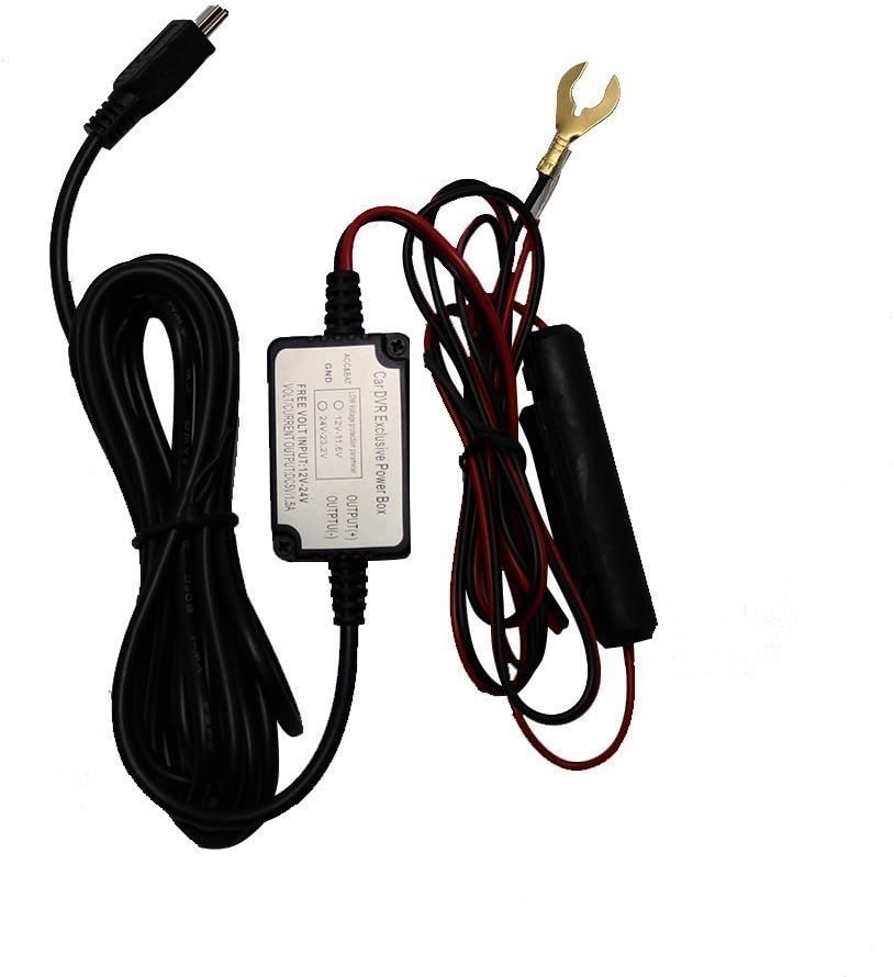 Camera Vehicle Hard Wire Kit - Micro USB Cable for Mini 0806, Mini 0805 and Mini 0803