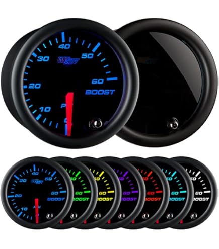 Amazon.com: AUTO METER 2617 Z-Series Mechanical Boost Gauge