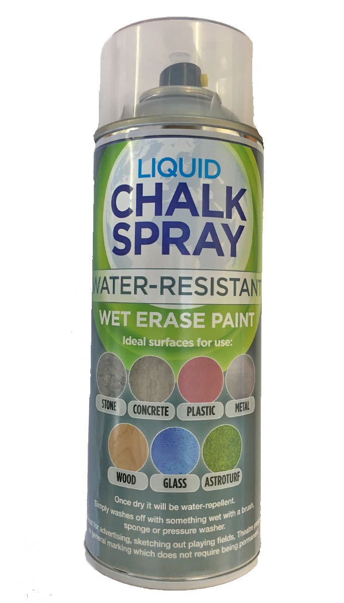 Removable Liquid Chalk Spray Paint 400ml (Blue) Amazon.co.uk Kitchen