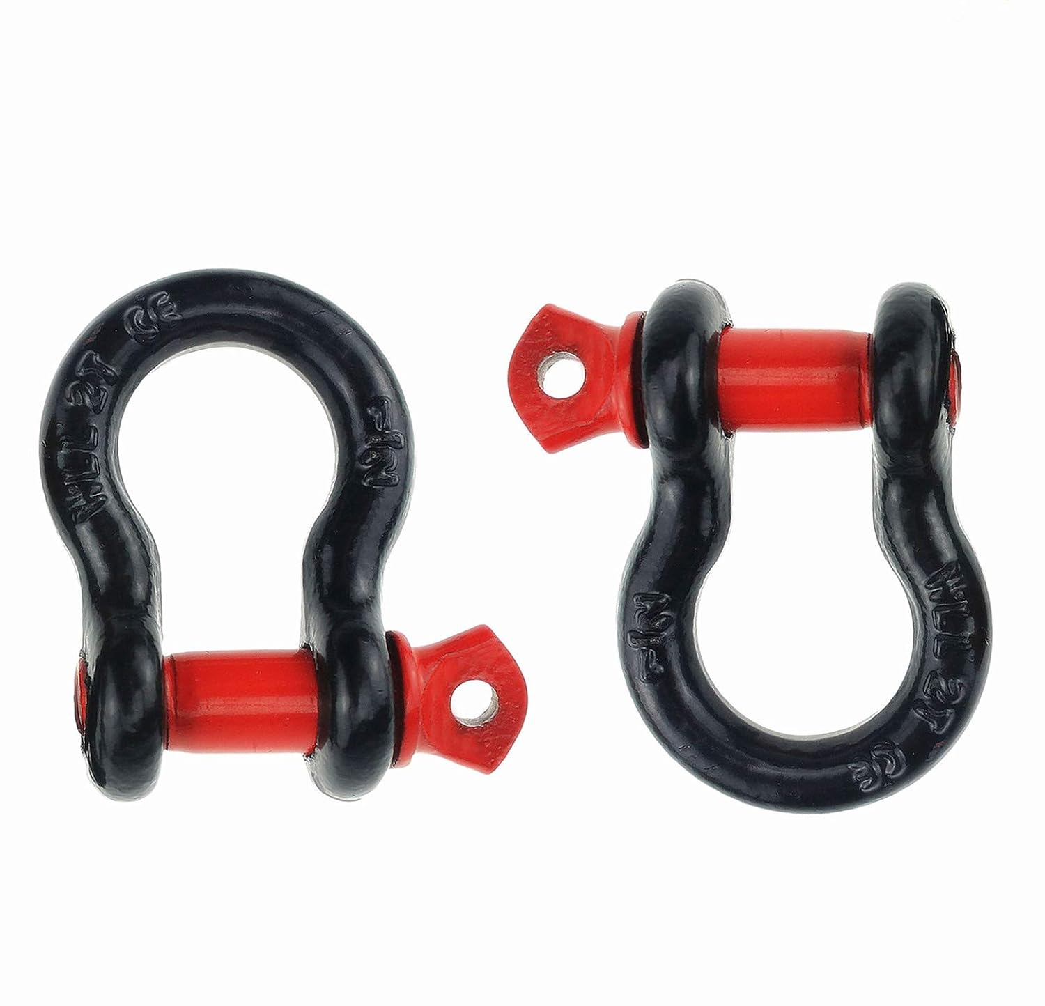 thumbnail image 2 of Blue Bow Shackle Isolator / Silencer For D-Ring – 3/4" Plastic, Anti-Noise For Jeep Off-Road 2 of 4