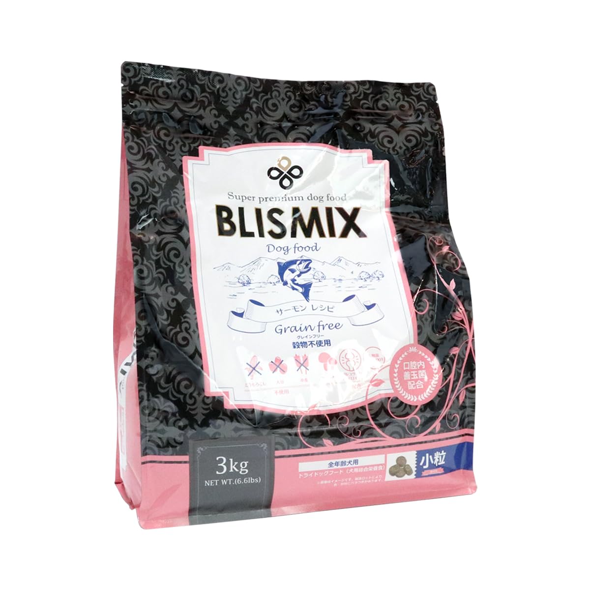 ブリスミックス グレインフリーサーモン小粒3kg商品画像