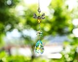 H&D HYALINE & DORA Bee Crystal Suncatcher Rainbow Prism 11.2in view 6