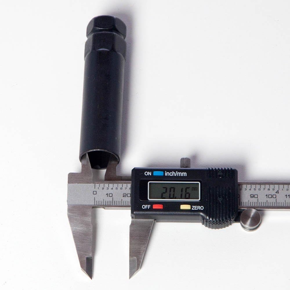 Circuit Performance Large Black 6 Point Spline Truck SUV Tool Key: Automotive