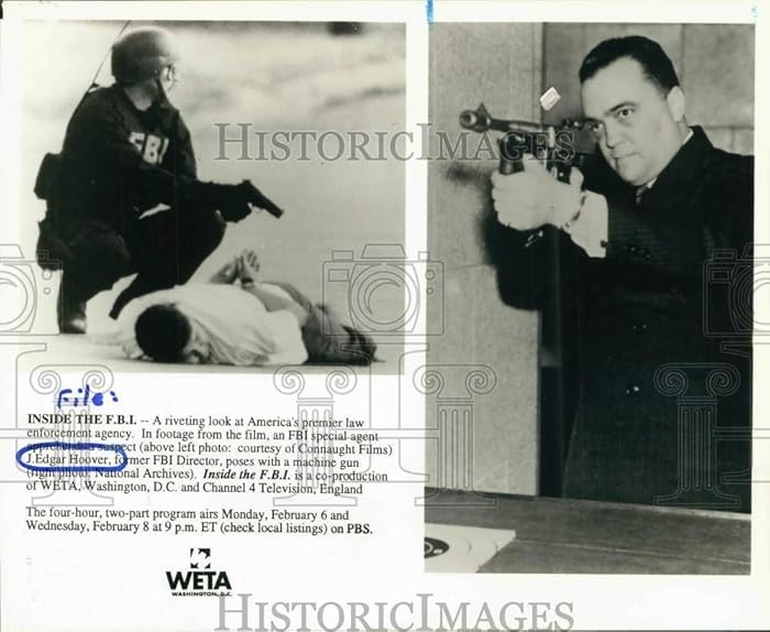 1995 Press Photo"Inside the F.B.I." - Legacy of J. Edgar Hoover on PBS