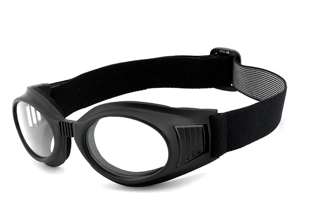 Helly® - No.1 Bikereyes® | UV400 Schutzfilter, HLT® Kunststoff-Sicherheitsglas nach DIN EN 166 | Motorradbrille | Brillengest