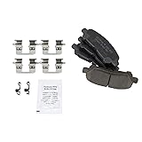 TRQ Rear Brake Pads Ceramic Compatible with