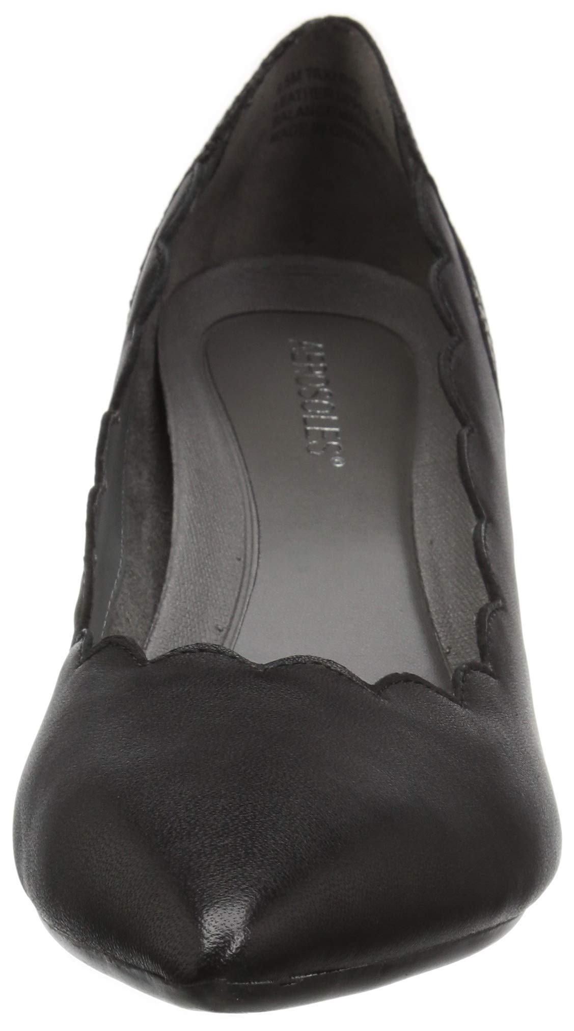 Aerosoles Women's Taxi Ride Pump, Black Leather, 10 M US - Image 5