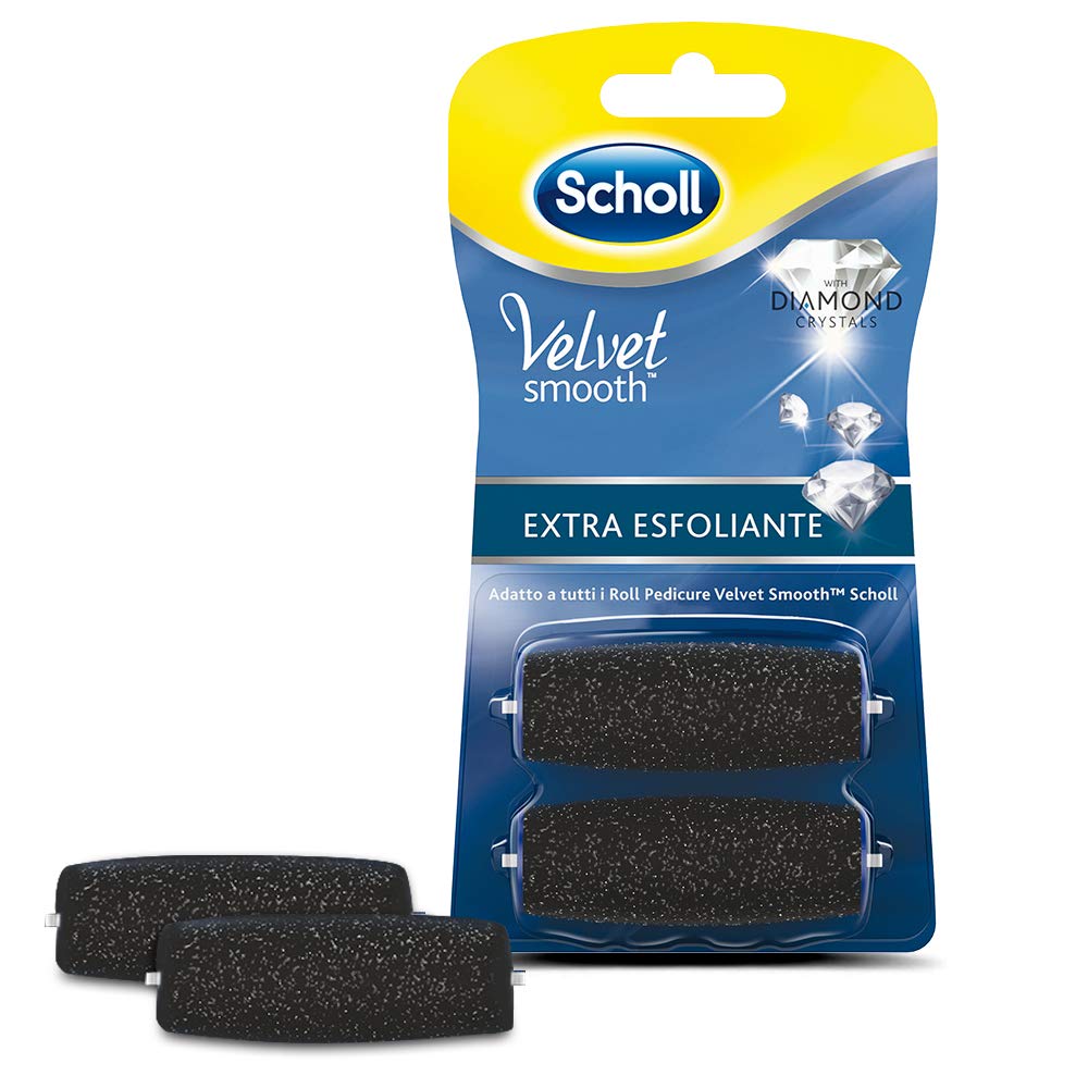 Scholl Velvet Express Pedi Extra Hard Skin Remover Replacement Rollers — image 1