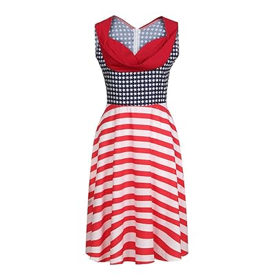 formal american flag dress American Flag Mini Dress – Thunderbird Rustic main image 0