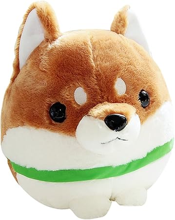 Amazon 犬 ぬいぐるみ ふわふわ 柴犬 38cm 貯金箱 おもちゃ