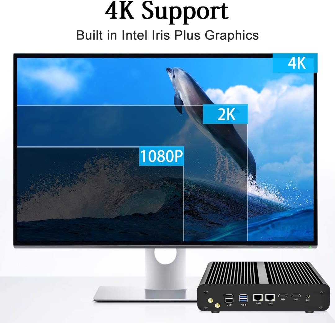 Amazon Mavsloly ミニデスクトップpc Htpc インテルi7 1065g7 最大3 90ghz コンピューター 32g Ddr4 1t Ssd サポート4k メモリーカードに デュアルモニター Vesa デュアルnic Wifi Win10 Pro Mavsloly パソコン 周辺機器 通販