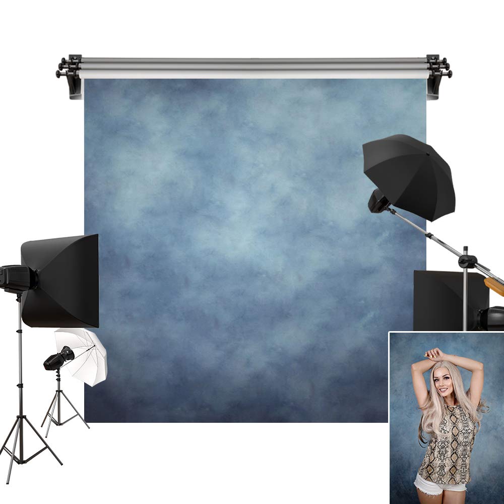 Photo 1 of Kate 8x8ft/2.5x2.5m Blue Photography Backdrops Retro Cyan Background Photo Studio Props