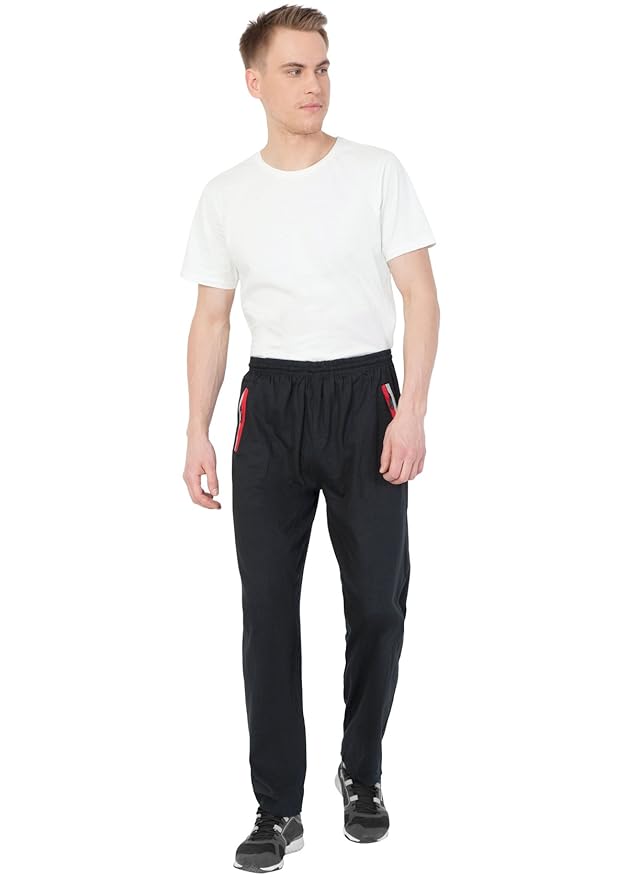 Buy Men's Regular Fit Cotton Track Pants at Amazon.in