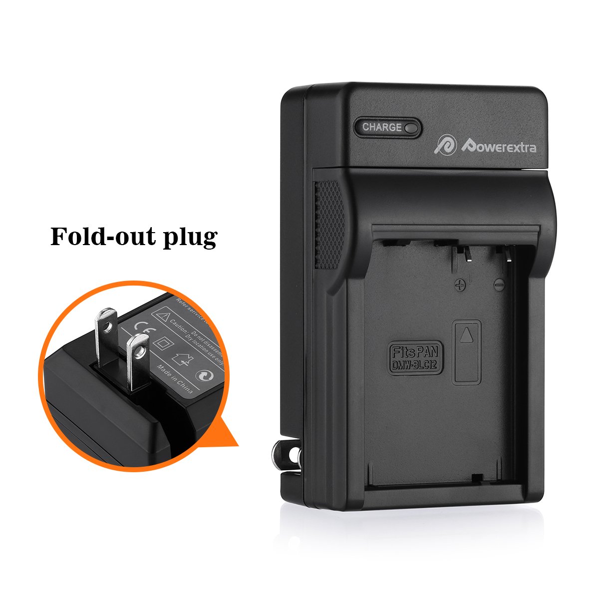 Powerextra 2 Pack Battery and Charger Compatible with Panasonic DMW