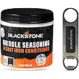 Blackstone 2-IN-1 Griddle & Cast Iron Seasoning Conditioner 6.5 OZ– Effective Seasoning Rub Formula – Food Safe – Easy to Use – with Satisfying Customers Travel Tissue Pack