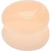Mobestech 1 Pair Silicone Butt Pads Portable Fake Hip Pads, Butt Lifter Padded Inserts Padding Women Fake Buttock Oval Padded