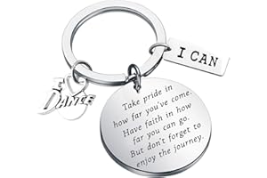 FUSTMW Dance Keychain Dancer Gifts Dance Team Inspiration Gifts Dancer Lovers Gifts