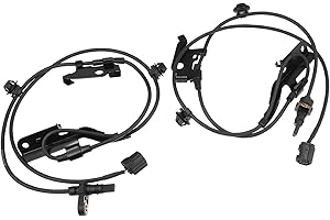 A ABSOPRO Front Left Right ABS Wheel Speed Sensor Fit for TOYOTA RAV 2009 2010 No.8954242050/8954342050 - Pack of 2 Item Repl