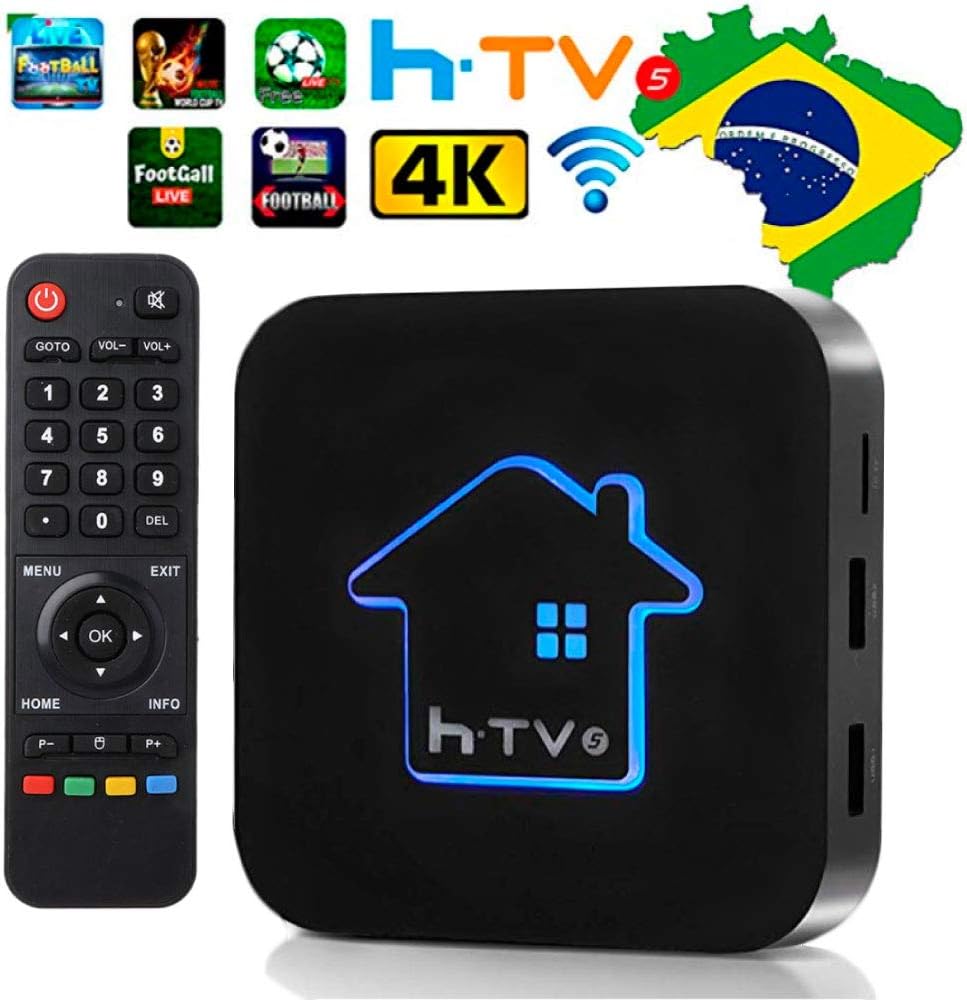 Htv 5 6 Brazil Brasil Brazillian Box, 2020 Newest HTV Box Brasil HTV 5 6 Better Than iptv 6 8 TV More Than 300+ Popular 4K Brasileiros, filmes, vídeo, Drama Newest TV Box para brasileiros