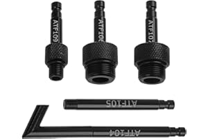 5PCS ATF Filler Adapters, Automatic Transmission Fluid Oil Filling Adapter Fit for VW 09G 01J CVT DSG and Benz Transmission, 