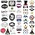 70th Birthday Photo Booth Party Props - 40 Pieces - Funny 70th Birthday Party Supplies, Decorations and Favors