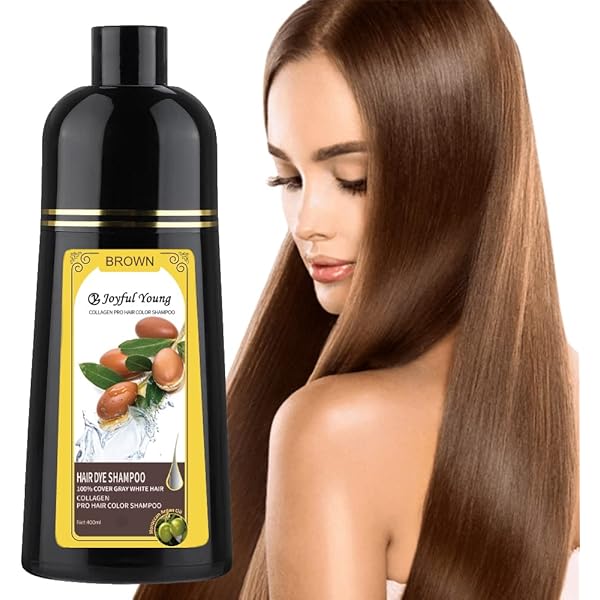 Amazon.com : Muun Dark Brown Hair Dye Shampoo - 3-In-1