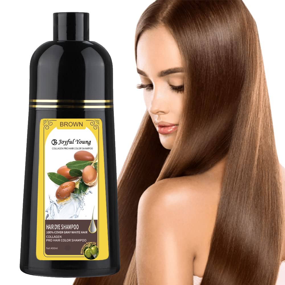 Joyful Young Natural Hair Dye Shampoo - Hair Color