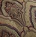Chezmoi Collection Seville 9-Piece Jacquard Black Gold Maroon Red Medallion Paisley Oversized Comforter Set, Queen 92