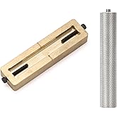 WUTA Brass Stamping Tools Flexible Letters Numbers Alphabets Symbols Characters Molds Leather Jewelry Metal Stamping Tools for Hot Foil Stamping Machine (1 Lines T-Slot + Hand Punch Rod)