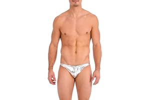 Gary Majdell Sport Men's USA Ultra Greek Bikini Freedom Swimsuit with Contour Pouch