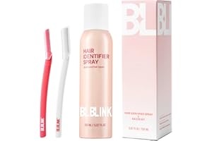 BLBLINK Hair Identifier Spray for Face Shaving, Dermaplaning and Skin Care - Moisturizing Dermaplaner Spray Plus Razor