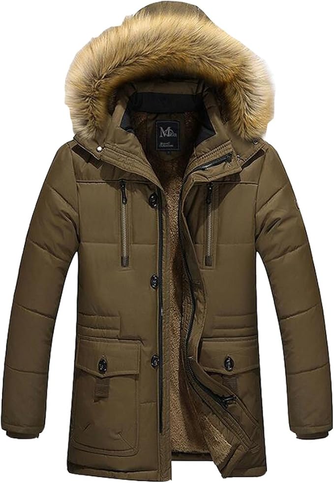zip on fur hood trim