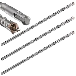 Wensilon Concrete Drill Bit Lengthening 3pcs 1/2" X