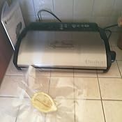 Machine Sous Vide FoodSaver V2860-I Avec Compartiment Rangement - 3 Vitesses, + 2 Rouleaux De Sacs (sans BPA)