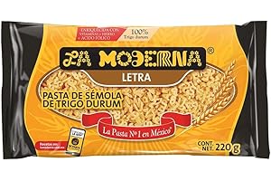 La Moderna, Letra - Pasta para Sopa, 220 Gramos
