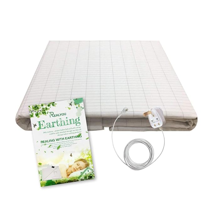 Earthing Sheet with Grounding Connection Cord,Conductive Grounding Mat