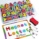 Coogam Magnetic Letters 234 Pcs, Uppercase