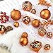 KI Store 34ct Bronze Christmas Ball Ornaments 1.57