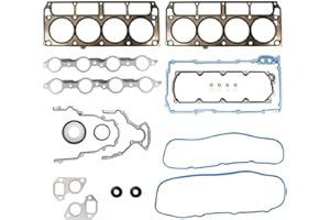 New LS Gasket Set Kit and LS9 Head Gaskets Compatible with LS1 LS6 LQ4 LQ9 4.8 5.3 5.7 6.0L GEN 3 III for Chevy Silverado for