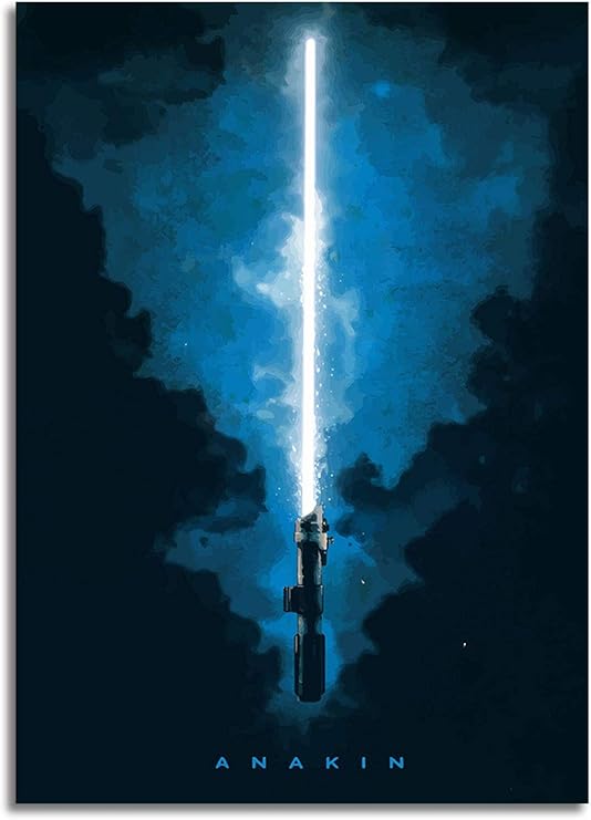 anakin with lightsaber