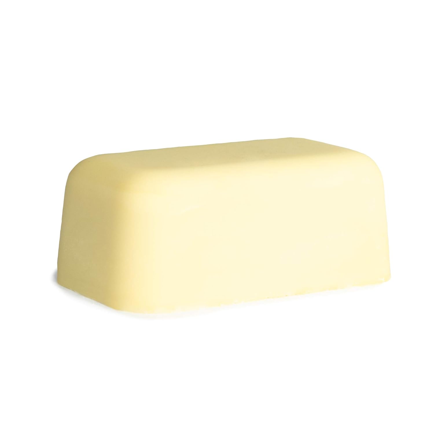 Unrefined African Shea Butter - Ivory, 100% Pure & Raw - Moisturizing and Rich Body Butter for Dry Skin - Suitable for All Skin Types - Use Alone or in DIY Whipped Body Butters - 16 oz (1 LB) Bar : Body Butters : Beauty