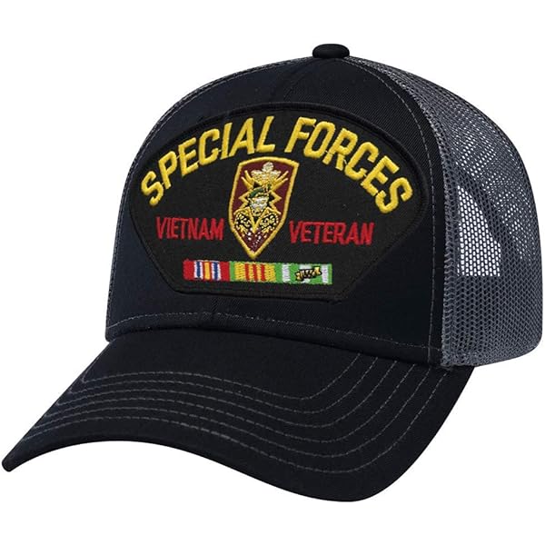 Made In USA Special Forces S.O.G. Vietnam Veteran Baseball Cap - Foto 13